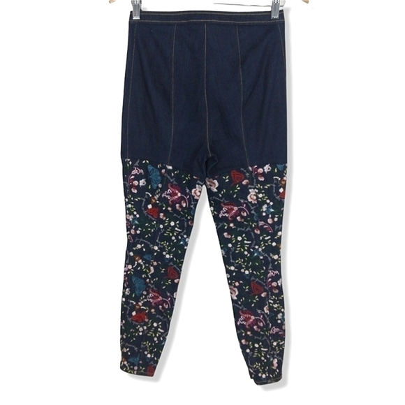 Cinq a Sept  Eva-Marie Embroided Jean Size 2 Retail  $395 - Picture 6 of 11